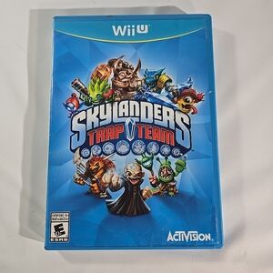 Nintendo Skylanders Trap Team Wii U Blue Case
